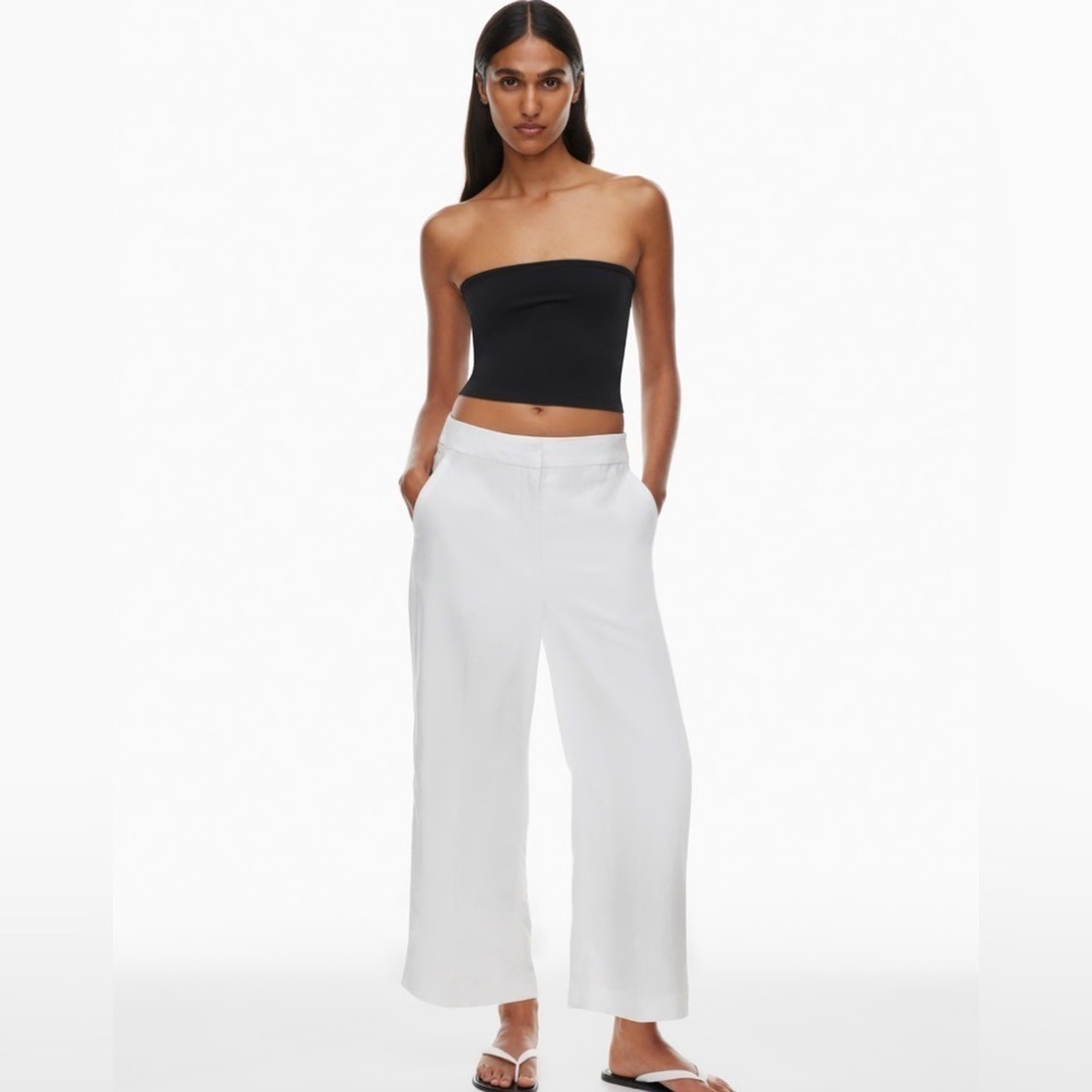 Aritzia Wilfred The Limitless Pant™ Linen Cropped